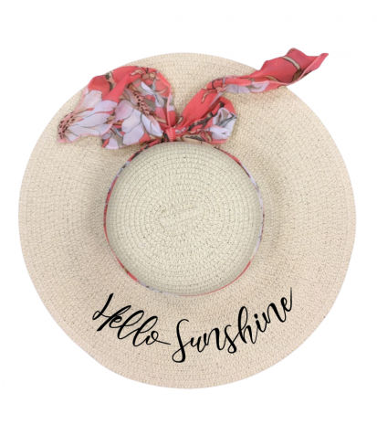 Hello Sunshine Beach Hat